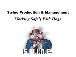Swine Production &amp; Management