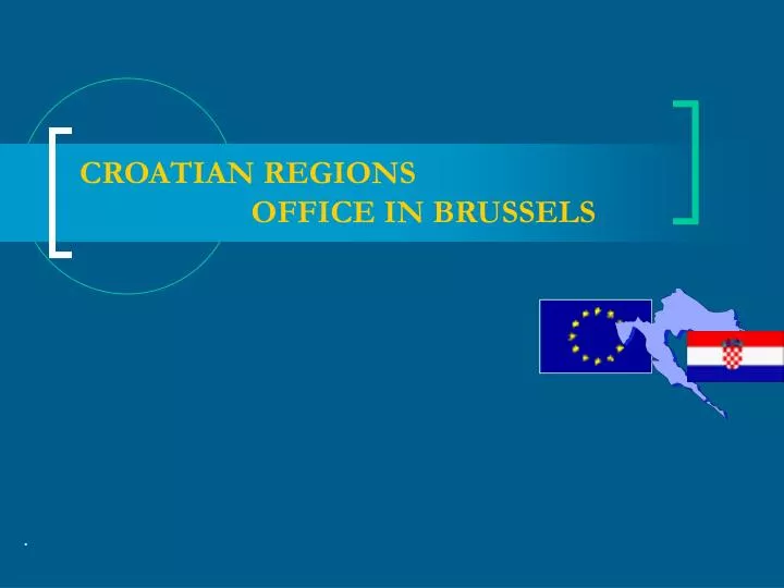 croatian regions office in brussels