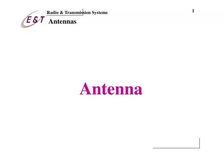 antennas