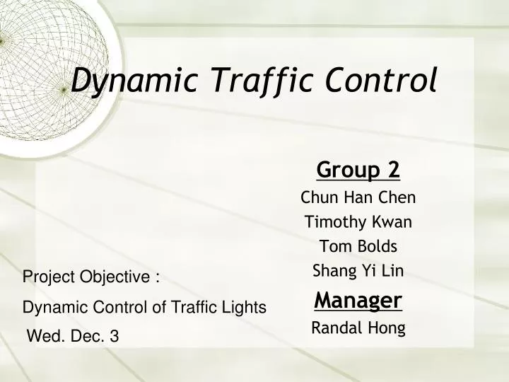 dynamic traffic control