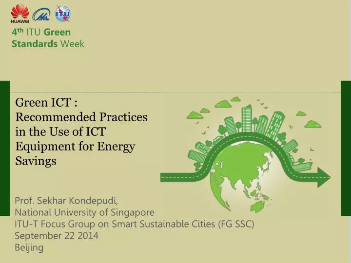 green ict recommended practices in the use of ict equipment for energy savings