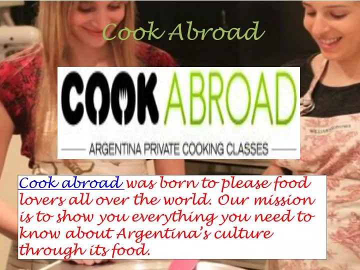 cook abroad