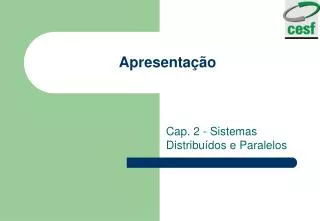 apresenta o