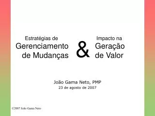 jo o gama neto pmp 23 de agosto de 2007