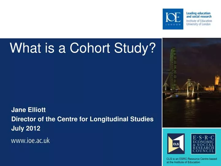 what is a cohort study