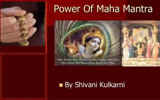 Power Of Maha Mantra