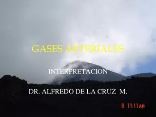 gases arteriales
