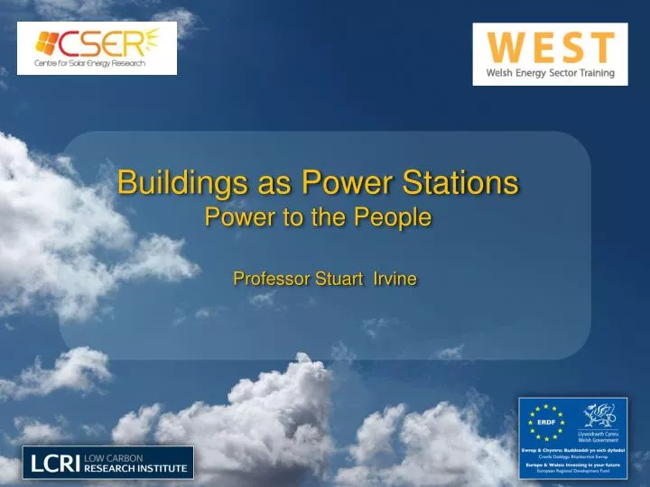 buildings as power stations power to the people