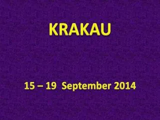 krakau