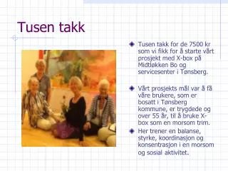 tusen takk
