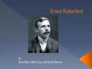 ernest rutherford