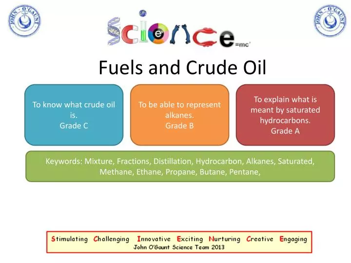 fuels and crude oil