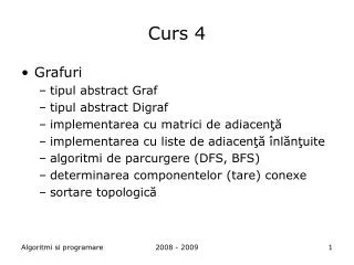 curs 4