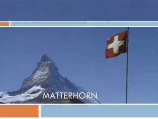 matterhorn