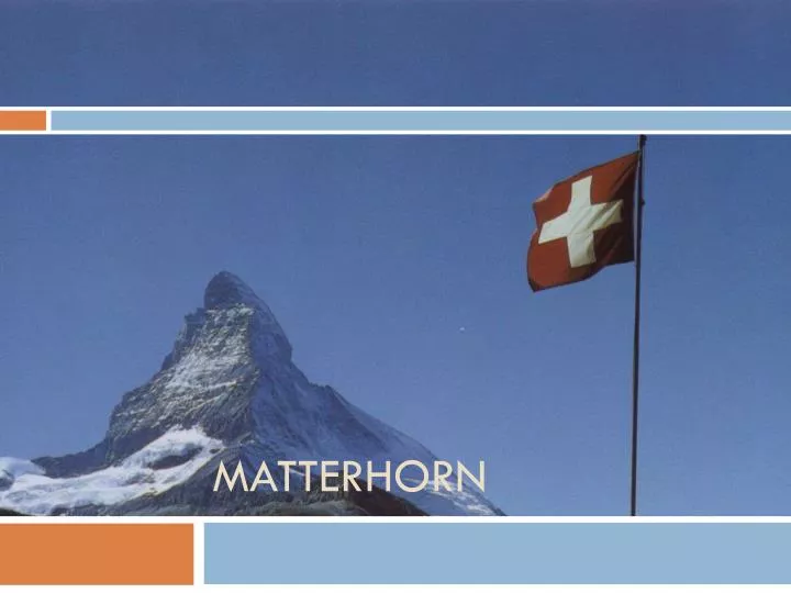 matterhorn