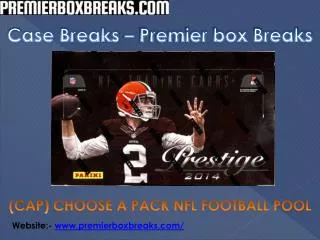 Group Sports Breaks with Premier Box Breaks
