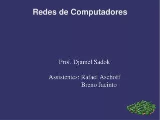 prof djamel sadok assistentes rafael aschoff breno jacinto