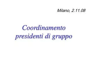 milano 2 11 08