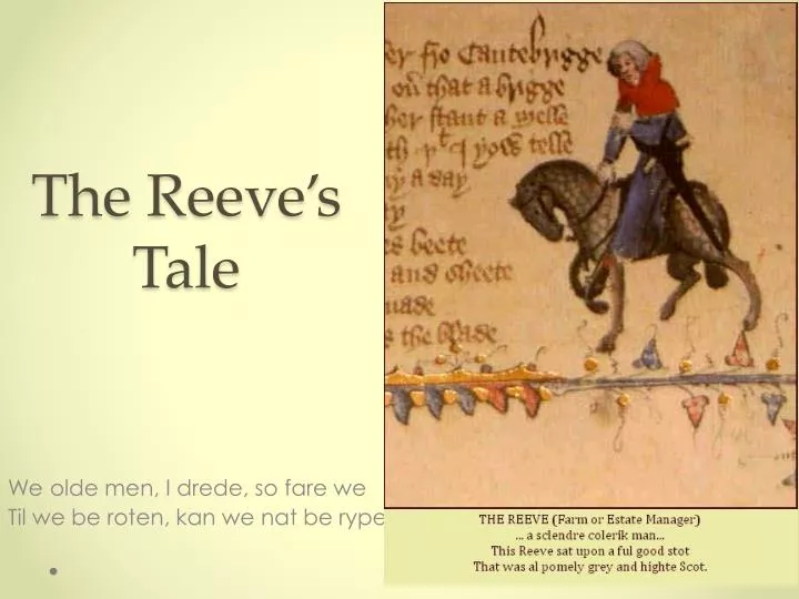 the reeve s tale