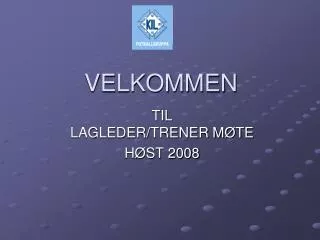 velkommen