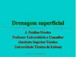 Drenagem superficial - slide 1