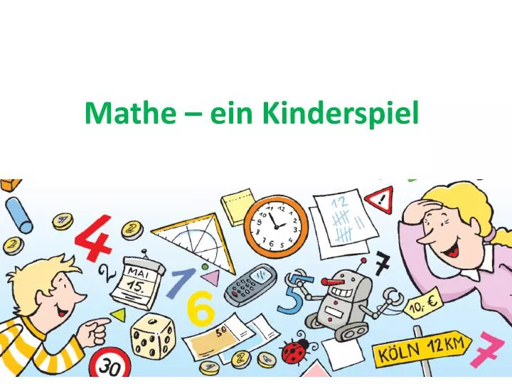 mathe ein kinderspiel