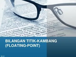 bilangan titik kambang floating point