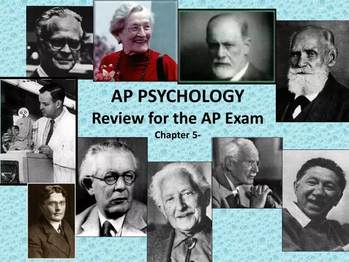 ap psychology review for the ap exam chapter 5