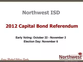 2012 Capital Bond Referendum