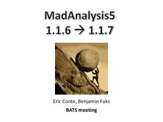 MadAnalysis5 1.1.6 ? 1.1.7