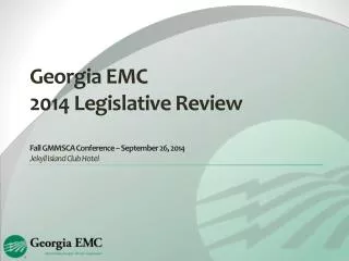 2014 Legislative Review