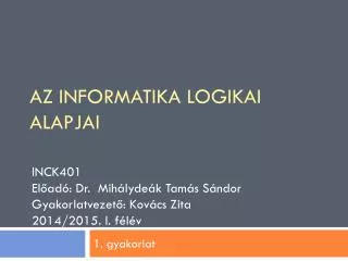 1 gyakorlat