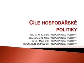 c le hospod sk politiky