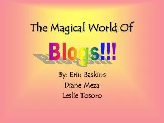 The Magical World Of