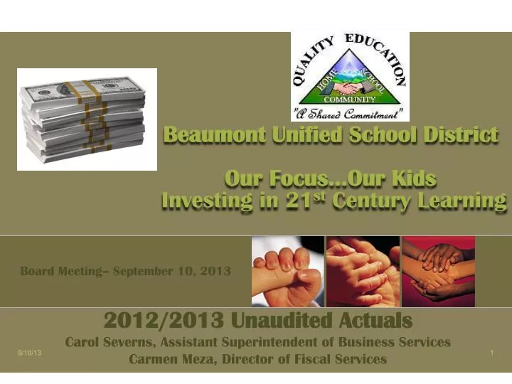 beaumont unified school district our focus our kids investing in 21 st century learning