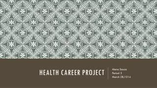 Health career project