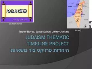 Judaism Thematic Timeline Project ?????? ?????? ??? ???????
