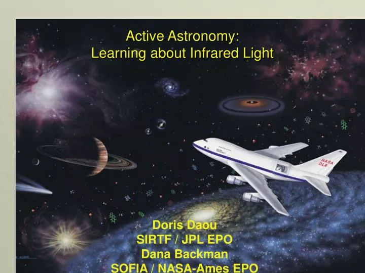 active astronomy learning about infrared light