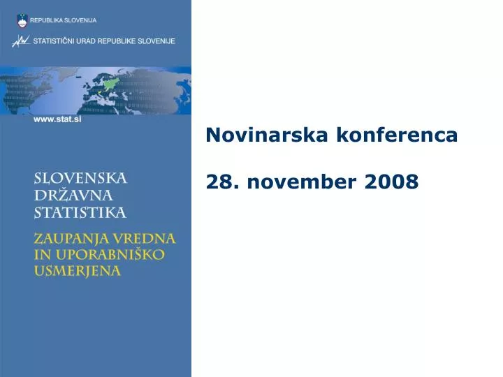 novinarska konferenca 28 november 2008