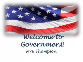 Welcome to Government !