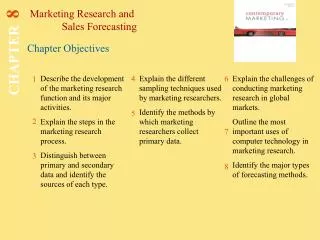 Chapter Objectives