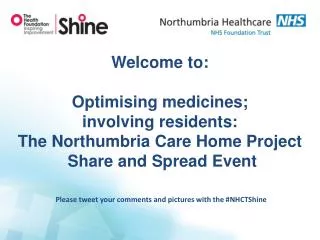 Please tweet your comments and pictures with the # NHCTShine