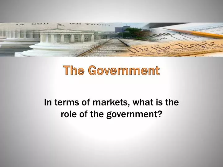 the government