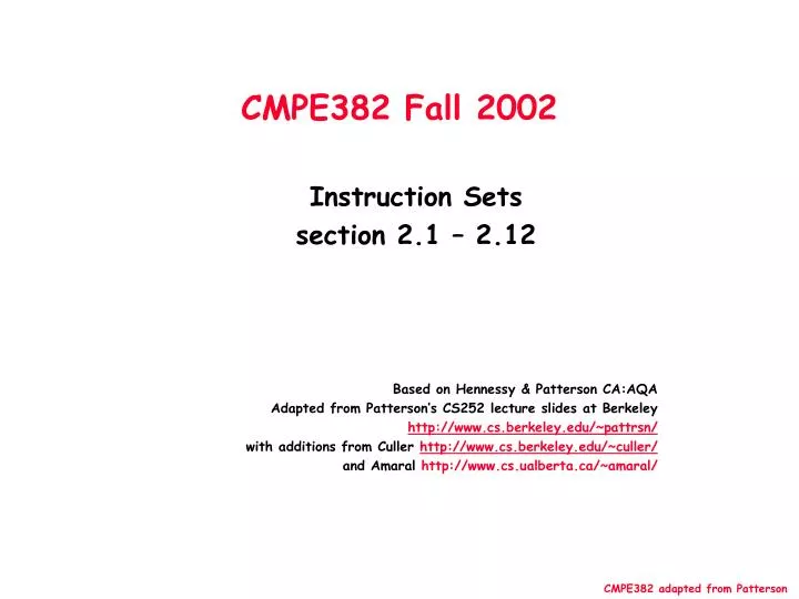 cmpe382 fall 2002