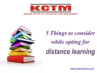 5 Things to consider while opting for distance learning