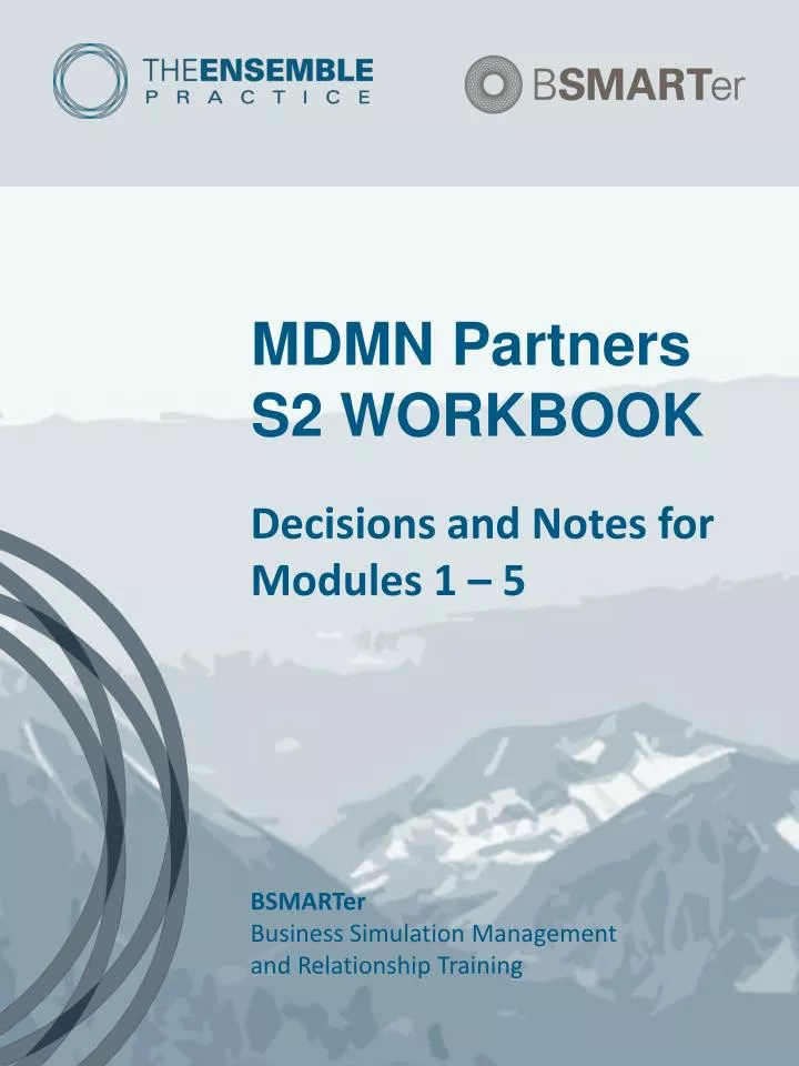 mdmn partners s2 workbook