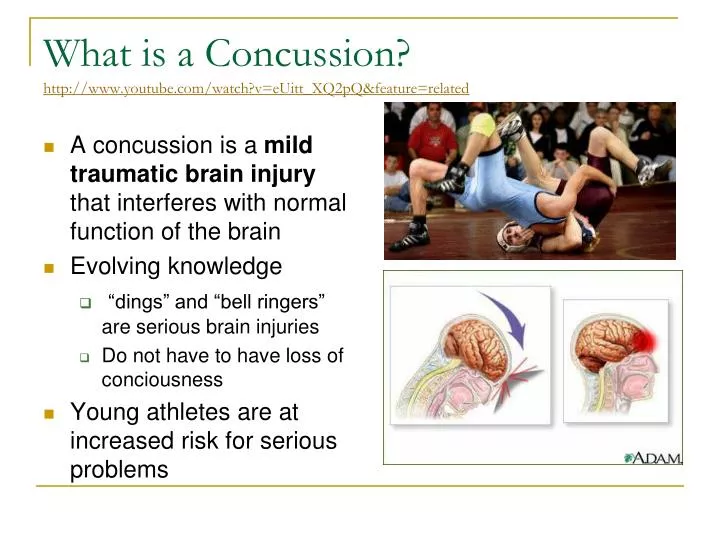 what is a concussion http www youtube com watch v euitt xq2pq feature related