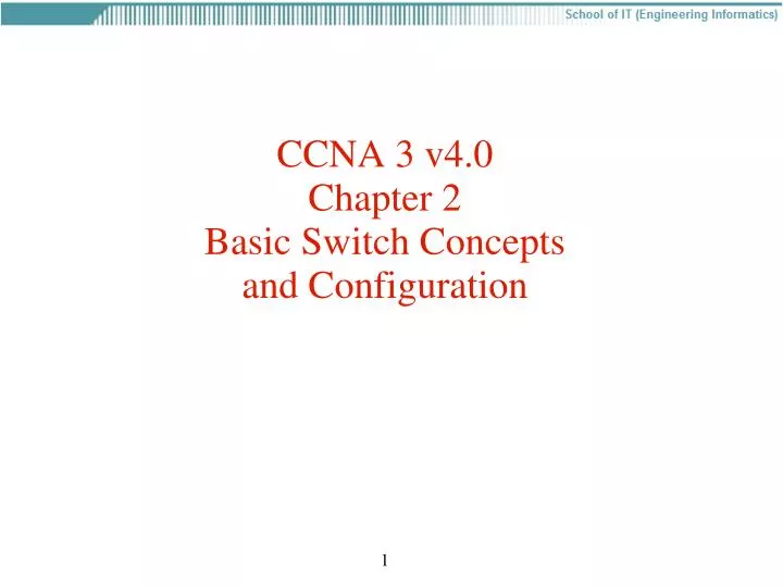 ccna 3 v4 0 chapter 2 basic switch concepts and configuration