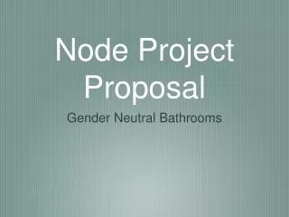 Node Project Proposal