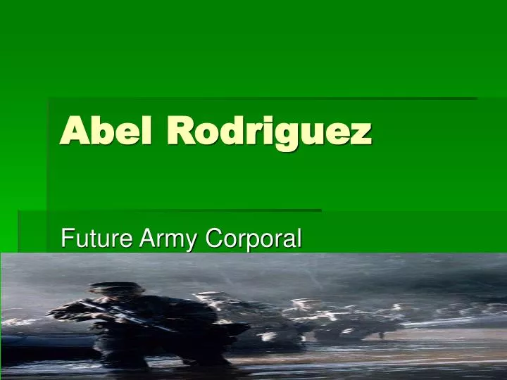 abel rodriguez